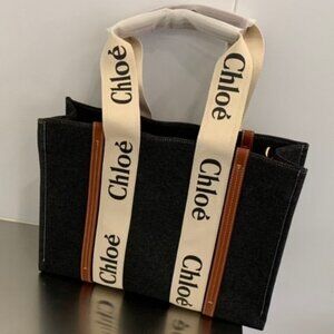 Chloe Woody Tote Bag